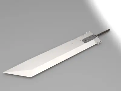 Cloud Sword Free 3D model