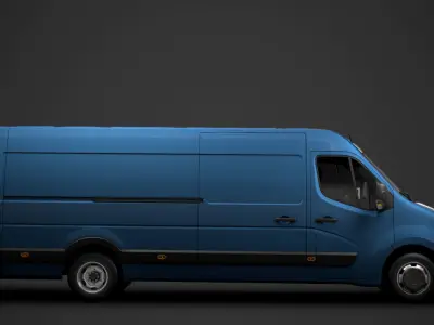 Vauxhall Movano L4H2 Van 2020 3D model