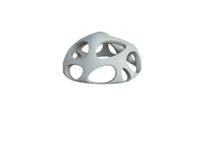 SciFi Cube Object No 54798 Low Poly Shape Low-poly 3D model
