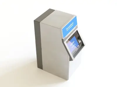 ATM - automated teller machine 3D model