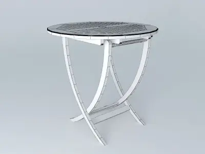 Outdoor table Free 3D model