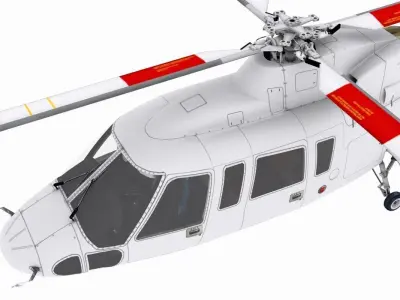 Sikorsky S-76 3D model