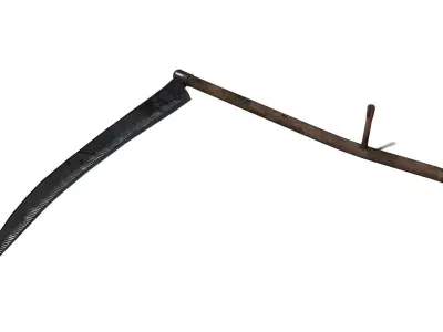 Scythe Low-poly 3D model