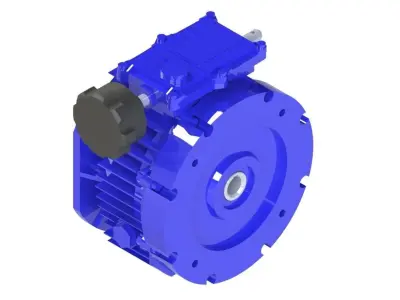 Motor-variator TXF10 3D model