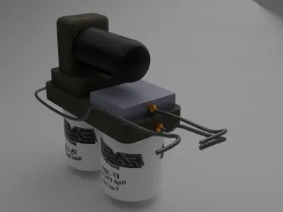 FASS FUEL LIFT PUMP x FASS FUEL SYSTEM 3D model