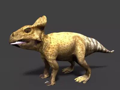 protoceratops dinosaur 3D model