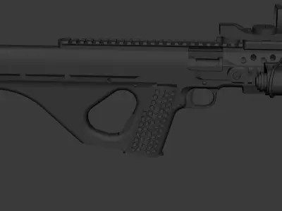 1911 pistol conversion kit 3D model