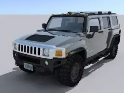 Hummer H3 Free 3D model