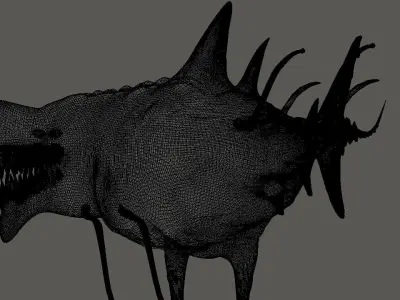 Leviathan 3D Model Normal Poly 3D model