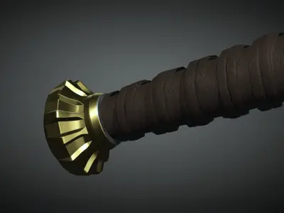 Broad Sword 3D model