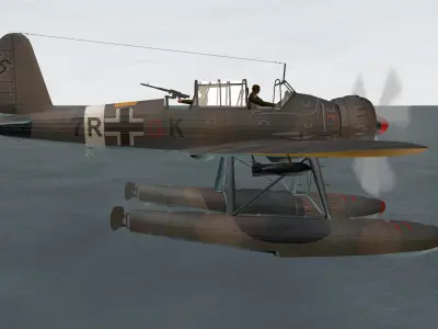 Arado Ar-196A-3 3D model