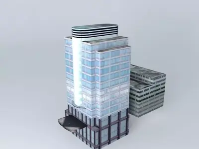 Plaza BII 3 3D model