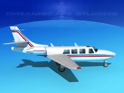 Piper Aerostar FJ-100 Fanjet V07 3D model
