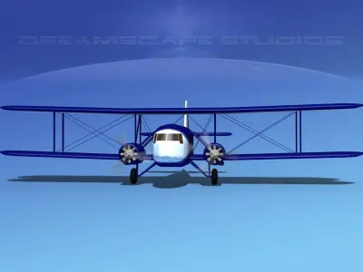 Curtiss Condor V01 3D model