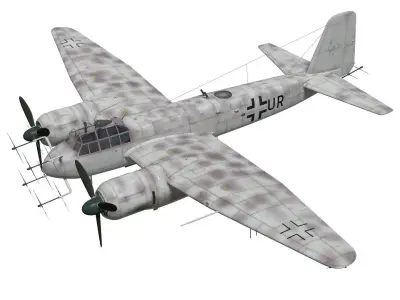 Junkers Ju 88 G-1 3D model