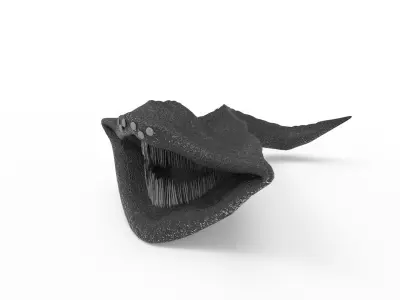 El Gran Maja 3D Model with Swimming Loop Animation 3D model