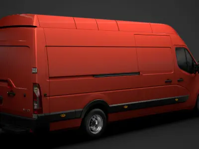 Nissan NV 400 L4H3 Van 2020 3D model