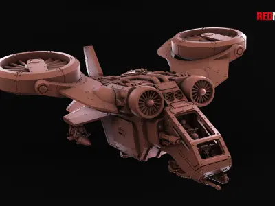 Utility Aircraft - Imperial Force 3D print model