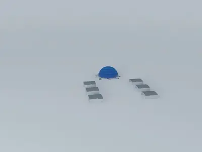 AirAtlanticOcean Terminal in Amman, Jordan Free 3D model