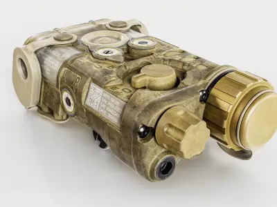 EOTech NGAL Laser Aiming Device Low-poly 3D model