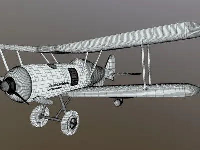 Bristol Aviation S4 Thunderbird Mark I 3D model