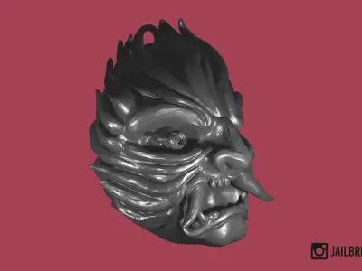 Cyberpunk 2077 - Samurai Necklace Pendant 3D print model