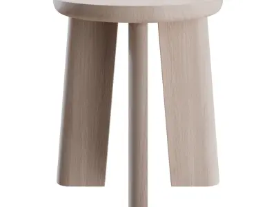 P 68 Side Table By More Moebel 3D model