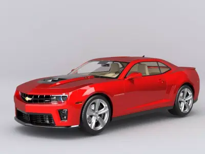 CHEVROLET CAMARO ZL1 Low-poly 3D model