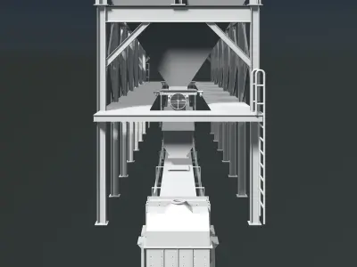 Industrial machine 24i25 3D model