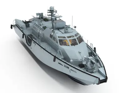 Mark VI Patrol Boat  3D model