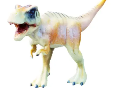 Allosaurus Toy 3D model