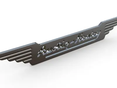 austin healey logo 3D model