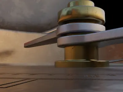 Compass old Free 3D model