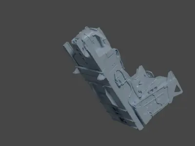 F-16 ACES-II Ejection Seat for 3d Printing 3D print model