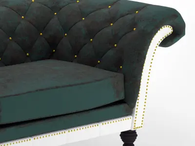 chesterfield sofa Free 3D model purchase