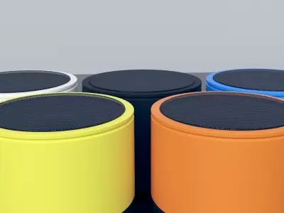 Shell Speaker 3D model