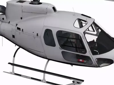 AS350 B3 Ecureuil 3D model