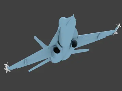 YF-17 LWF 3D print model