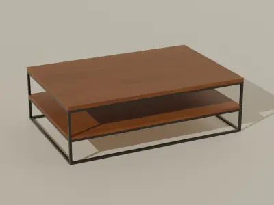 Coffee Table 4 Free 3D model