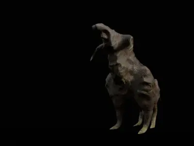 monster hells 2 alien scifi  Low-poly 3D model