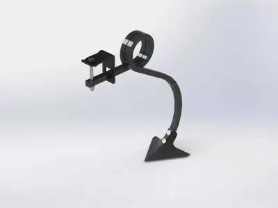 WG 000 - Spring rack R-L Low-poly 3D model