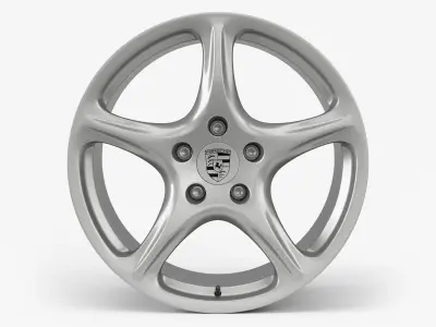 Porsche Carrera S Wheel 3D model