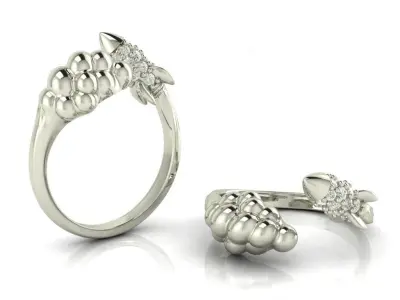 DIAMOND RING 3D print model