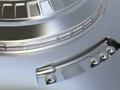 UFO Flying Saucer 3D model