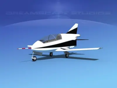 Bede BD-5J Microjet V01 3D model