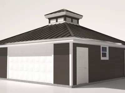 Garage-003 3D model