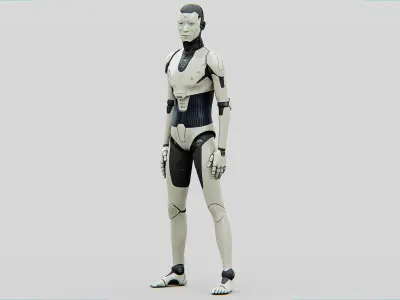 HUMANOID ORPHEUS  Rigged for Unreal Engine - Unity - MIXAMO 3D model