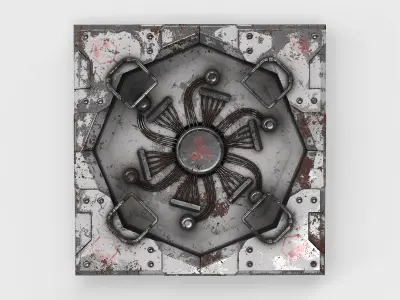 panel sci-fi 04 3D model