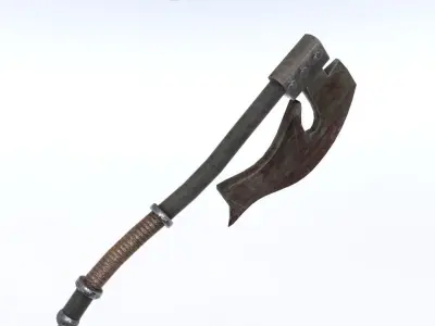 Executor Axe Low-poly 3D model