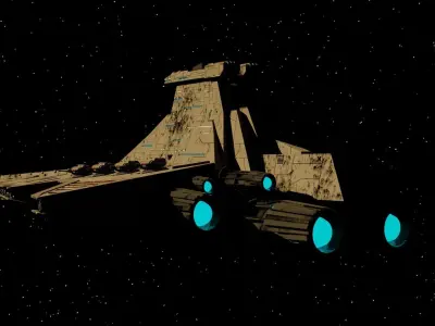 Venator Class Star Destroyer 3D model